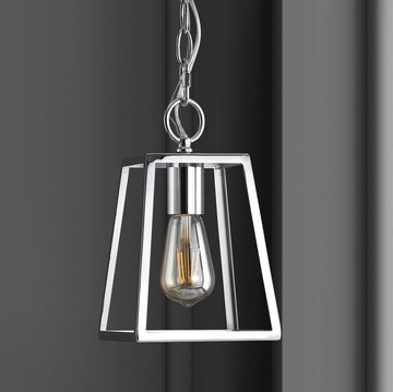 Ira 6.25" Adjustable Drop Metal LED Pendant - JONATHAN Y